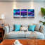 3 Piece Wrapped Canvas Wall Art