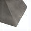 Table d'appoint TESS Modern - forme de sablier torsadé, gris clair, sans assemblage-129458317