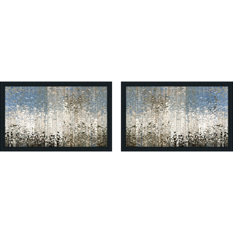 «My Shepherd Seeks Me Ezekiel 34:12», ensemble de 2 reproductions d'art sur cadre en acrylique