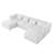 Modular Sofa  Chenille Fabric,  Simple And Grand, The Seat And Back Is Very Soft. This Is Also A KNOCK DOWN Sofa
