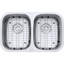 Évier de cuisine à double cuve encastrable en acier inoxydable de calibre 16 Ruvati 29 po 50/50