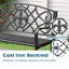 Metal Outdoor Bench
