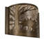 Hewlett 1 - Light Flush Mounted Sconce