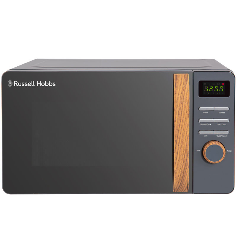 Russell Hobbs RHMD714G-MN Scandi Compact Digital Microwave 17L Grey, Grey