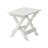 Hips Foldable Small Table And Chair Set With 2 Chairs And Rectangular Table  White-12163991