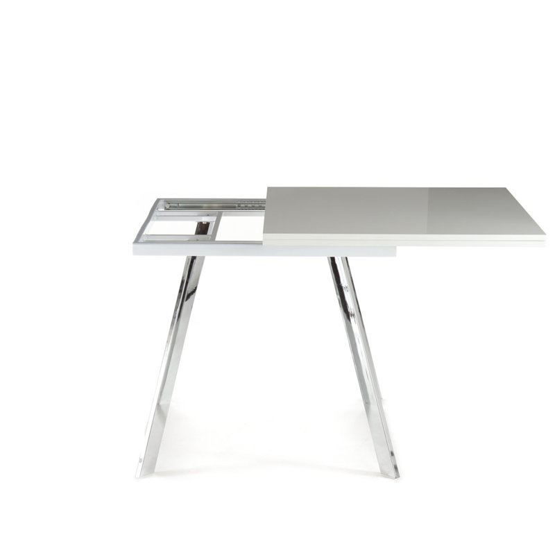 Tullia Extendable Metal Base Dining Table