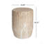 Outdoor Cicci Carved Side Table,White-1437899729