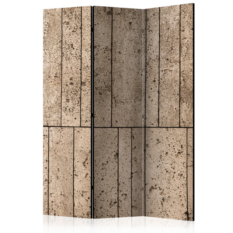 Clements 172cm H Solid Wood Folding Room Divider, 3