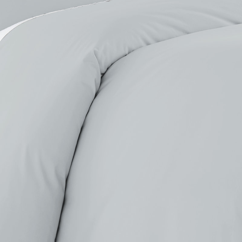 Classic Collection By Southshore Fine Linens Microfiber Duvet Cover Set, Queen Duvet Cover + 2 Standard Shams, Blue