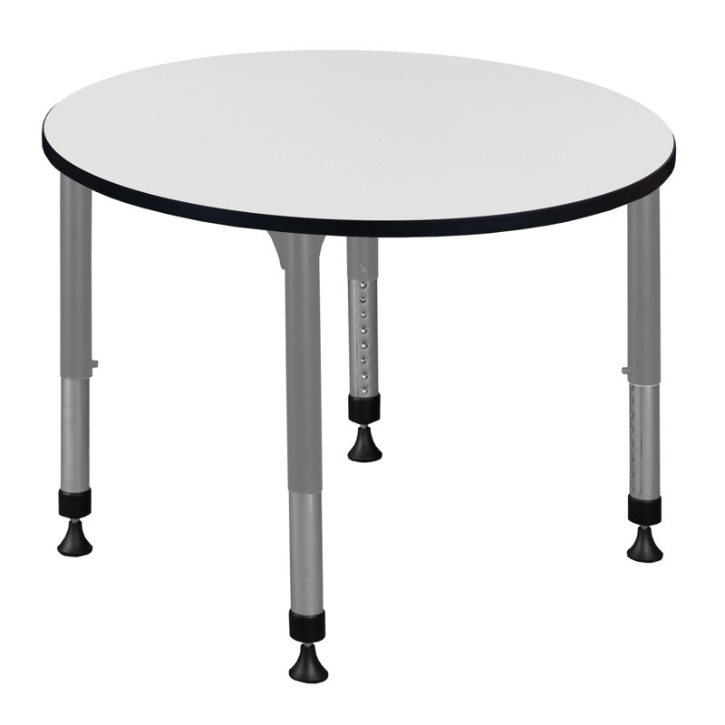Table de salle de pause L 40 po Kee, Blanc, H 34 po x L 42 po x l 42 po