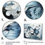 Bertena, bleu, blanc, papillon, reflet - art mural papillon-1467974528-1428693659-1428693653