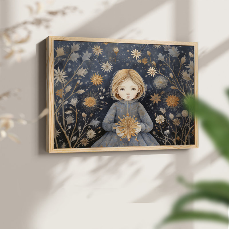 Angels From Above-CX III - Impression encadrée - Restickable, H 8 po x l 10 po, Naturel