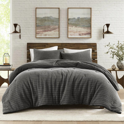Édredon très grand / très grand, 3 pièces, coton gaufré, coton respirant, sommeil naturel, usure classique - en apparence, coutures Bartack Dash, rembourrage, côtés en coton à l'année, pré-lavé à la pierre