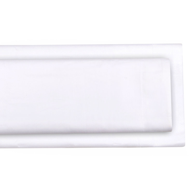  Housse de coussin 100% coton percale, Très grand
