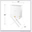 Grande armoire de campagne avec rangement Campaign