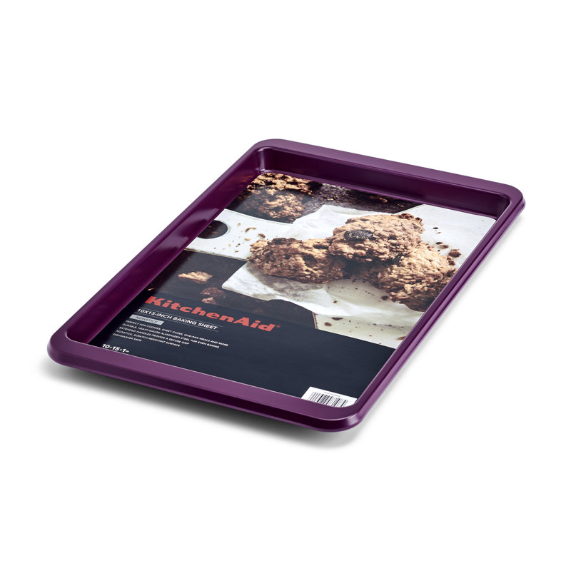 Beetroot Purple Nonstick Aluminized Steel 10x15 Cookie Sheet