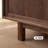 Classic black walnut TV cabinet-105967823
