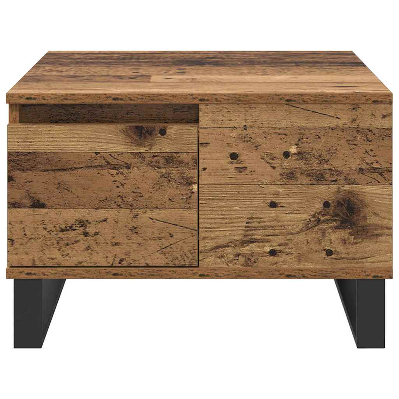 Coffee Table with Storage, Old Wood