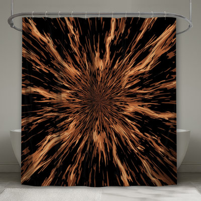 Rideaux de douche bronze