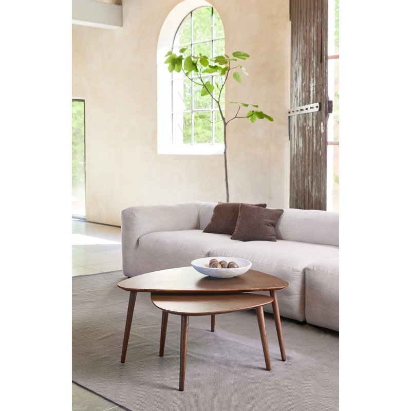 Farnhamville Three Leg Coffee Table, Smoked