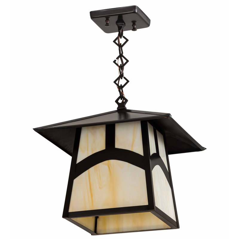 Luminaire suspendu géométrique 1 lumières lanterne Yarbro