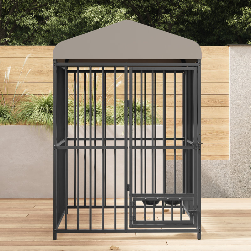 180cm H Metal Yard Kennel