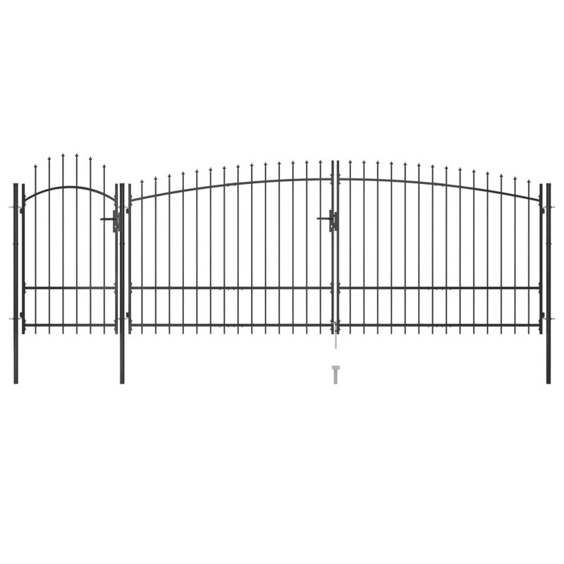 Pasternak 225 cm H x 500 cm W Gate Fencing