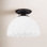 Filomela 12.25 " 1 - Light Semi Flush Mount
