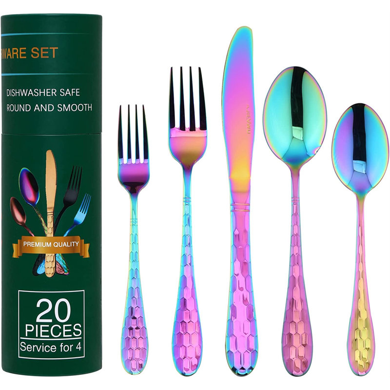 Ron Trading Stainless Steel Flatware Set