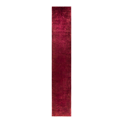 Overyed One-of-a-Kind Runner 3' X 17'4" Hand Knotted Area Rug