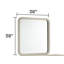 Miroir Aria Elegant Beige