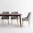 Elian Velvet Upholstered Dining Chair-348772747-373358576