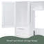 Lit escamotable double avec placard et tiroirs-852972790