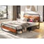 Lit plateforme tapissier Naseef-1264544625