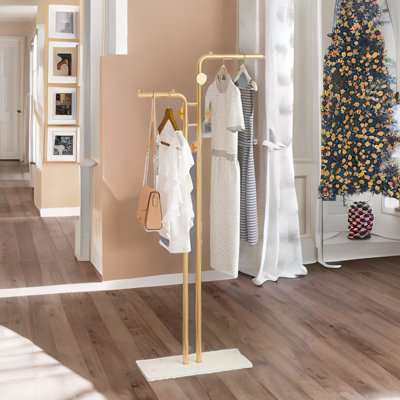 Iron Freestanding 2 - Hook Coat Rack