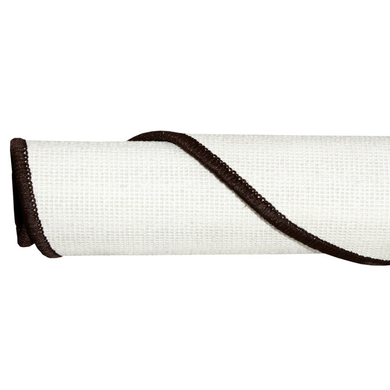 Tapis d'intérieur / extérieur brun à imprimé animal, Demi-cercle 2 pi 3 po x 4 pi 5 po