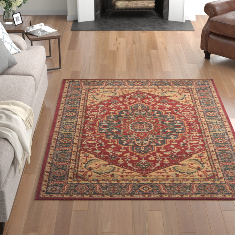 Belle Oriental Area Rug, Rectangle 201 x 279 cm