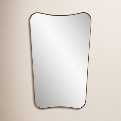 Capra Metal Wavy Wall Mirror