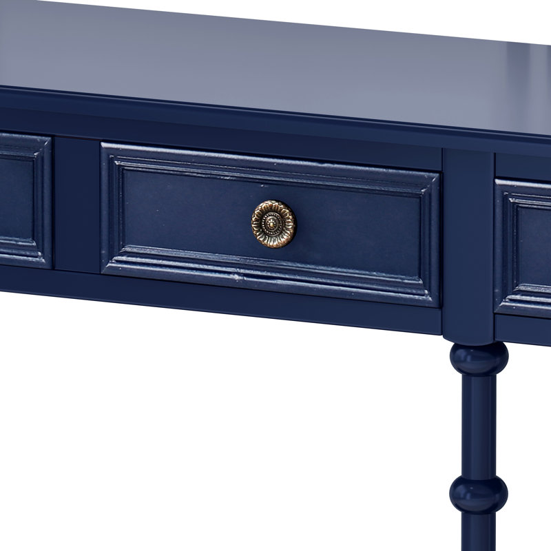 Bomer 59.06'' Console Table, Blue