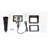 Robbie Antique Brass/Brown Low Voltage Metal Flood Light