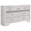 Commode blanche à 9 tiroirs-1465965718