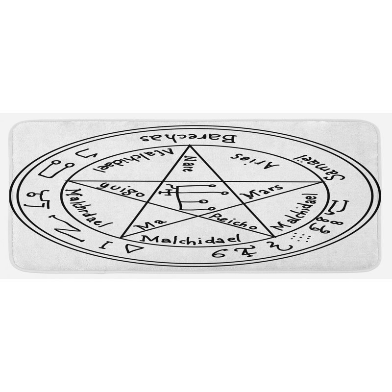 Tapis de cuisine occult