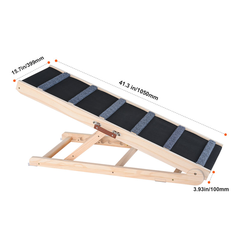 Pet Ramps, Medium (65cm H x 39.9cm W x 104.9cm D)