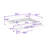 Upholstered Daybed with Built-in USB Ports and Two Storage Drawers-1190953288