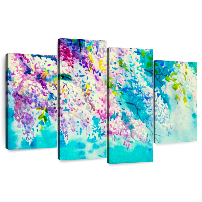Harnek Wisteria Flowers, H 27 po x l 43 po
