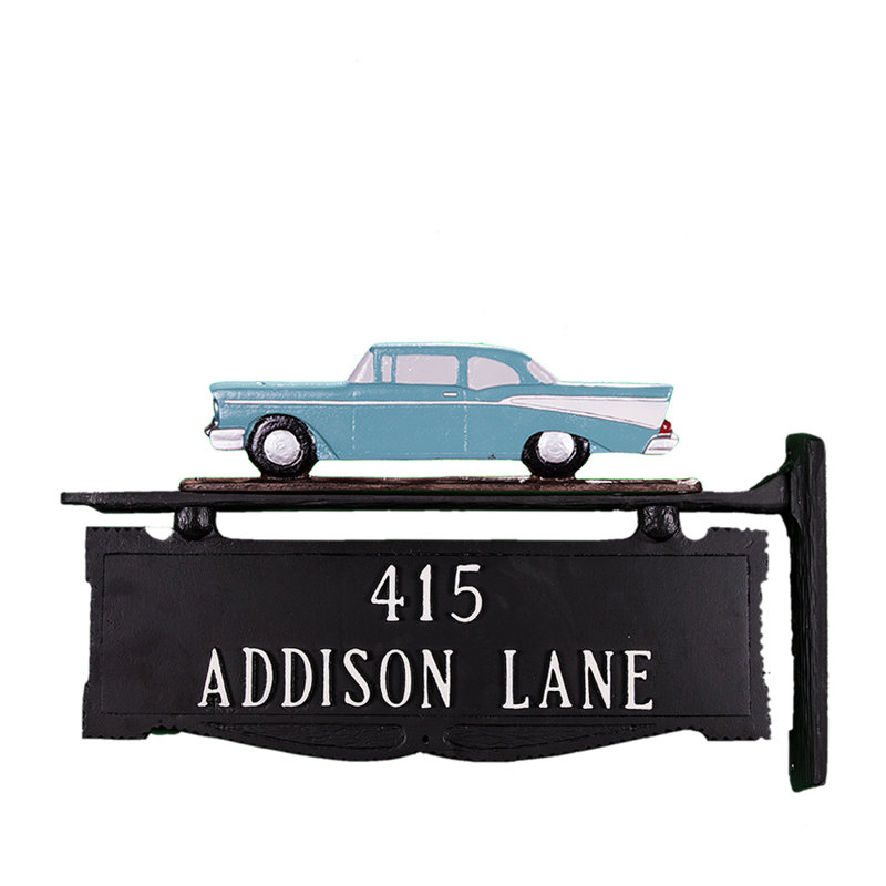 2-Line Address Post, Yes