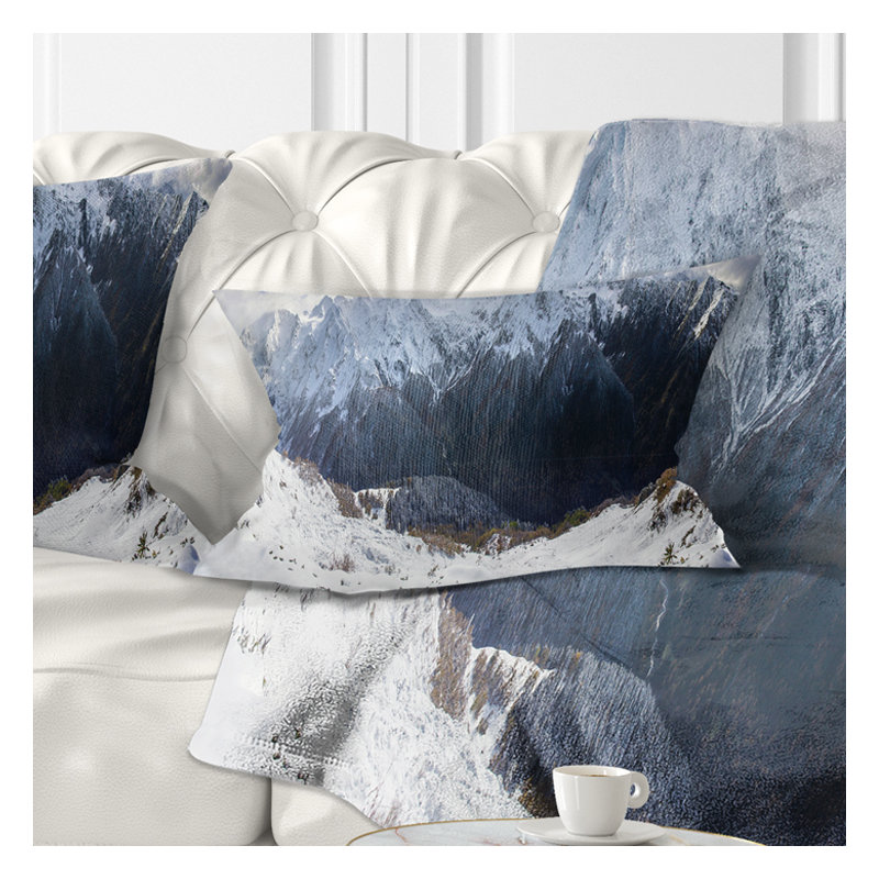 Coussin Winter Mountain in Svaneti