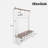 Farmhouse 4-in-1 Hall Tree With 6 Hooks, Entryway Bench With Adjustable Shelves, 16 Open Compartments And A Side Umbrella Rack-1264172473