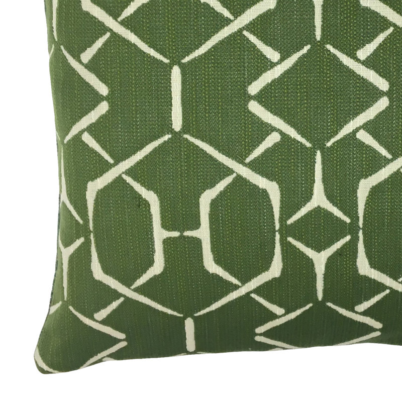 Coussin décoratif géométrique , 24 po x 24 po