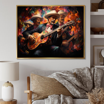 «Mexico Mariachi Melody Musical II», reproduction d'art sur toile